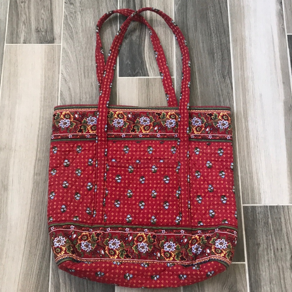 Floral Vera Bradley tote bag